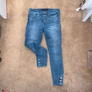 Express Button up Jeggings